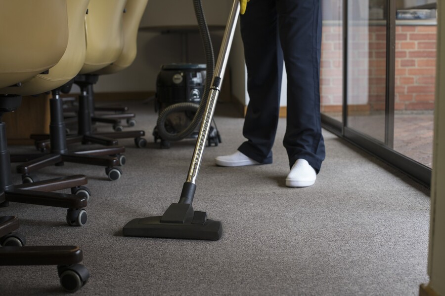 Commercial carpet cleaning by CCM Water Emergency Technologies