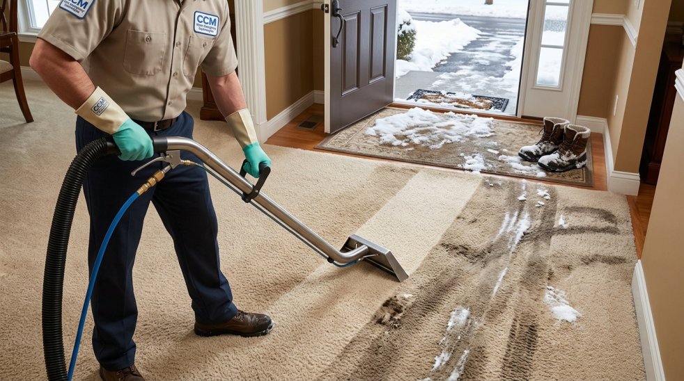 Winter Carpet Cleaning: Remove Snow, Salt, and Slush Fast
